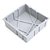 Forma de Silicone 16,3X16,3X5,3cm - Quadrada Grafismo - Imagem 1