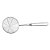 Escumadeira para Fritura 36,5X13,5X1,5cm - Aço Inox Prata - Cromus Allonsy - Imagem 1