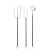 Garfo para Banhar Doces Aço Inox 21,3cm - 3 Un - Cromus Allonsy - Imagem 1