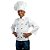 Uniforme Infantil Avental Dolma Unissex Branco M - Imagem 1