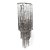 Lustre Metalizado Prata 40x125cm - 1 Un - Imagem 1