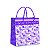 Sacola Laminada Mini Flowers PP 14X13X6 - 10 Un - Imagem 1