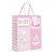 Sacola Premium Ternura Rosa G 34X38X15 - Imagem 1