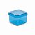 Caixinha de Acrilico Azul 4,5X4,5X4 - 8 Un - Imagem 1