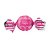 Embalagem Alumínio para Trufa Vichy Pink 14,5X15,5 - 100 Un - Imagem 1