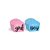 Forminha para Doce Decorada Compose Boy Or Girl - 24 Un - Imagem 1