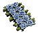 Prendedor Suave Azul Claro (Prendedores Florais) - 10 Un - Imagem 1