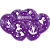 Balão Especial Lilas Wandinha - 25 Un - Imagem 1