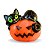 Vela Artesanal Gatinho com Abóbora Divertido para Decoração de Halloween - Imagem 1