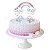 Topper para Bolo Chuva de Amor - Imagem 4