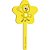 MDF Pick Decorativo Pintinho Amarelinho - Festcolor - 1Un - Imagem 1