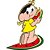 MDF Personagem G Magali - Festcolor - 1Un - Imagem 1