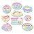 Kit Placas Galinha Pintadinha Candy  - Festcolor - 09Un - Imagem 1