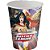 Copo Papel 200ml Liga da Justiça Ilustrada - Festcolor - 08Un - Imagem 1