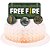 Topper para Bolo Free Fire - Festcolor - 04Un - Imagem 1