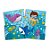 Painel 4 Lâminas Fundo do Mar - Festcolor - 1Un - Imagem 1