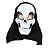 Máscara Crânio Fantasma Halloween - Cromus - 1 Un - Imagem 1