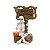 Enfeite Decorativo Caveira Sombria para Decoração de Halloween - Cromus - 1 Un - Imagem 1