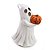 Fantasma Jack Com Abóbora para Decoração de Halloween - Cromus - 1 Un - Imagem 1