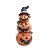 Trio Abóboras Fantasma para Decoração de Halloween - Cromus - 1Un - Imagem 1