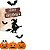 Adesivo Para Porta Travessuras Halloween - 1 Un - Imagem 1