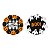 Sousplast Scary Night Colorido 34cm - 4 Un - Imagem 1