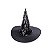 Chapéu Bruxa Paetê Preto Halloween - Cromus - 1 Un - Imagem 1