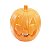 Abóbora Happy Halloween Laranja para Decoração de Halloween - Cromus - 1 Un - Imagem 1