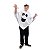 Poncho com Gorro Fantasma Halloween - Cromus - 1 Un - Imagem 1