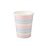 Copo de Papel 270ml Candy - Silver Plastic - 8 Un - Imagem 1