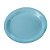 Prato Papel Liso Candy Color Azul - Silver Plastic - 8Un - Imagem 1