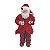 Noel com Roupao Vermelho Branco Preto 30cm - 1 Un - Imagem 1