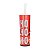 Copo Hohoho com Canudo 400Ml Vermelho Branco  (Happy Hour)  - 1 Un - Imagem 1