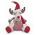 Kringle com Gorro Tricô Vermelho Branco 33cm - 1 Un - Imagem 1