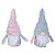 Enfeite Pendurar Kringle Sortido Rosa Azul Branco (Mini Box) - 1 Un - Imagem 1