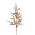 Galho Grande com Folhas e Frutas Ouro 62cm - 1 Un - Imagem 1