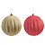 Bola Gomos Ouro Vermelho 15cm - Jogo com 2 Peças - Imagem 1