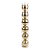 Bola Em Tubo Ouro 8cm - Jogo com 6 Peças - Imagem 1