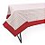 Toalha Mesa Xadrez 8Rt Verde Branco Vermelho 180X320cm - 1 Un - Imagem 1