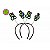 Tiara Notas Musicais Neon - 10 Un - Imagem 1