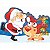 Painel Papai Noel com Rena - 1 Un - Imagem 1