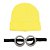 Kit Kevin Amarelo - 2 Un - Imagem 1