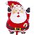Balão Metalizado Papai Noel 60cm - 1 Un - Imagem 1