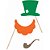 Acessórios Divertidos para Foto St. Patrick's Day - 5 unidades - Imagem 1