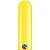 Balão Qualatex 321Q Amarelo - Liso Látex - 100 Un - Imagem 1