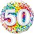 Balão Qualatex 11" - Qx Party Balloon Estampado - Baby Girl-Bolinhas - 6 Un - Imagem 1