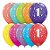 Balão Qualatex 11" - Qx Party Balloon Estampado - Estrelas N° 1 - 6 Un - Imagem 1
