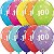 Balão Qualatex 11" - Qx Party Balloon Estampado - N° 100 - 6 Un - Imagem 1