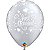 Balão Qualatex 11" - Qx Party Balloon Estampado - Just Married-Corações - 6 Un - Imagem 1
