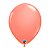 Balão Qualatex 11" - Qx Party Balloon Pkg Plain - Coral - 6 Un - Imagem 1